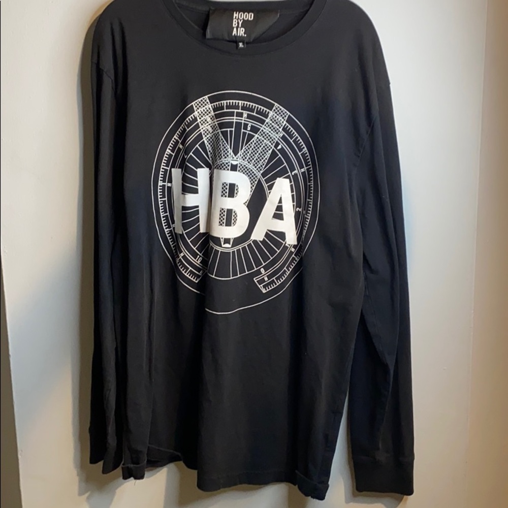 Men Hood by Air Long sleeve shirt XL